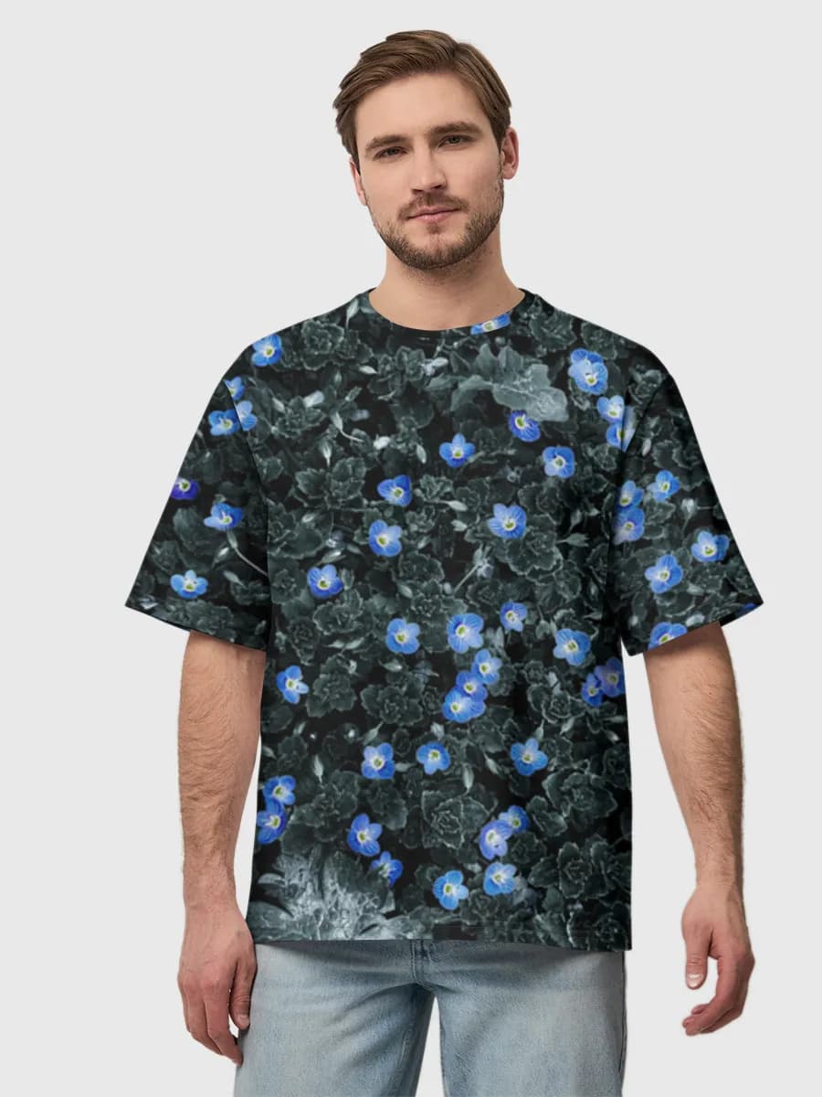 Men's oversized cotton T-shirt