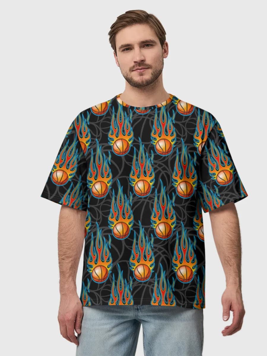 Flaming Basketballs