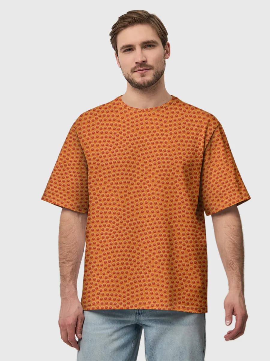 Men's oversized cotton T-shirt