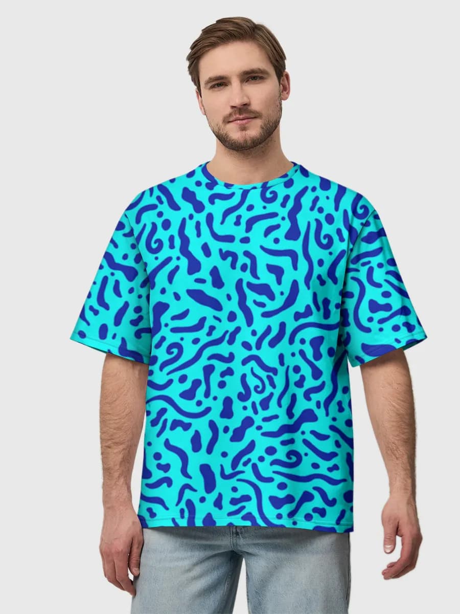 Men's oversized cotton T-shirt