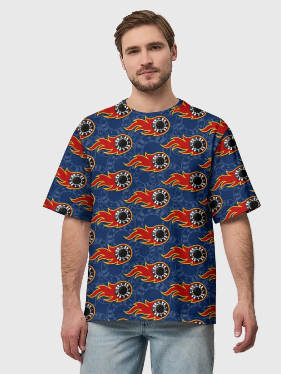 Men's oversized cotton T-shirt
