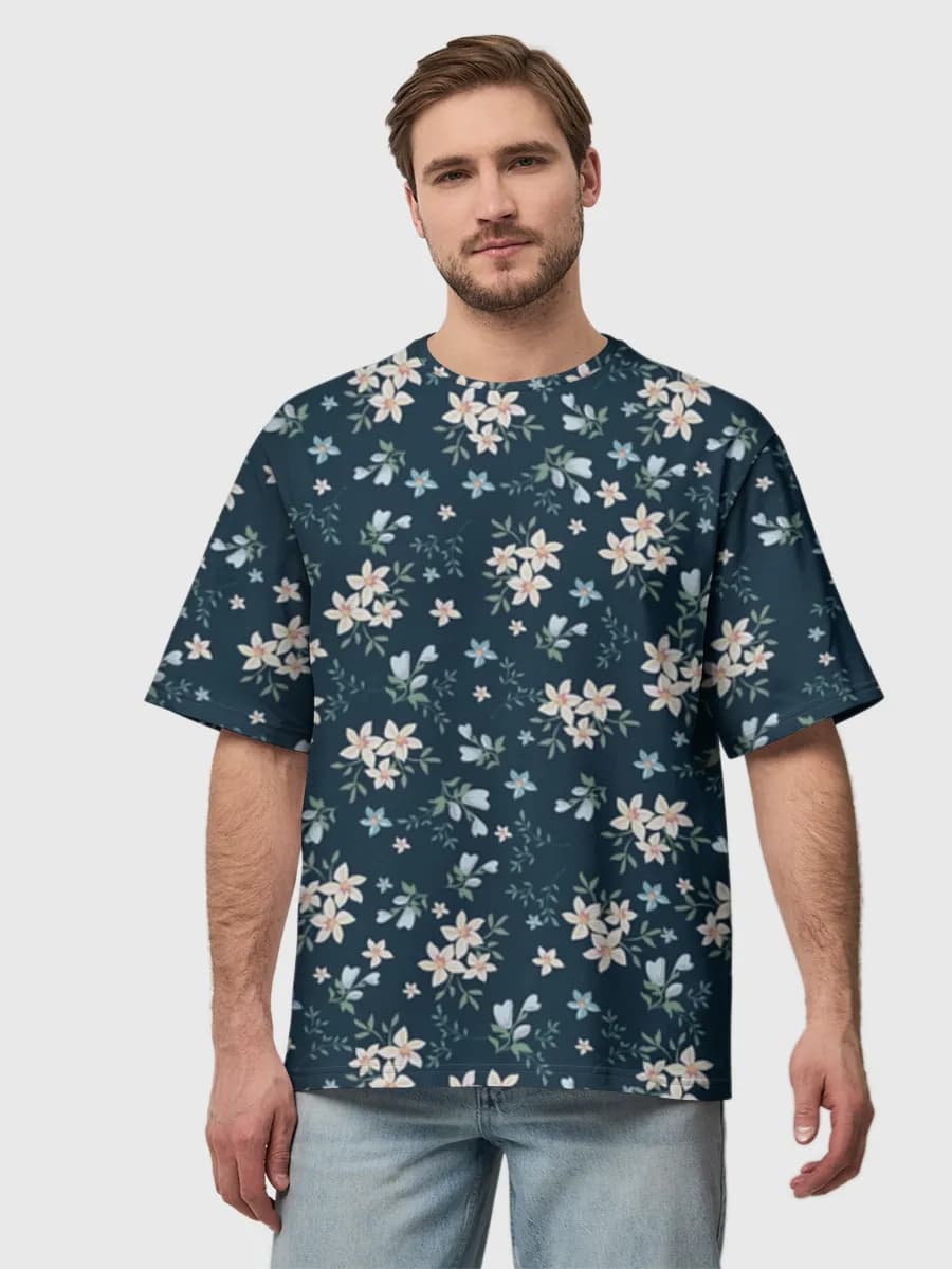 Men's oversized cotton T-shirt