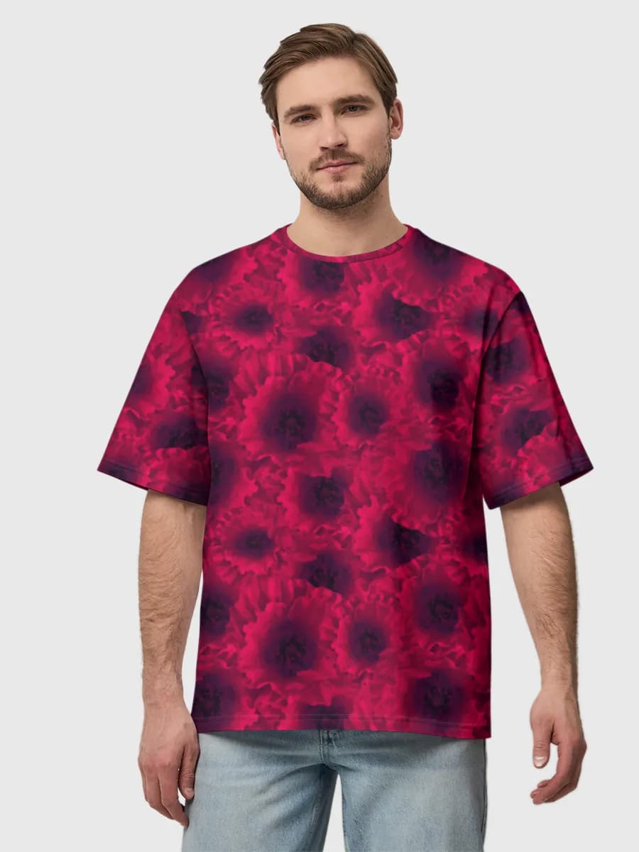 Men's oversized cotton T-shirt