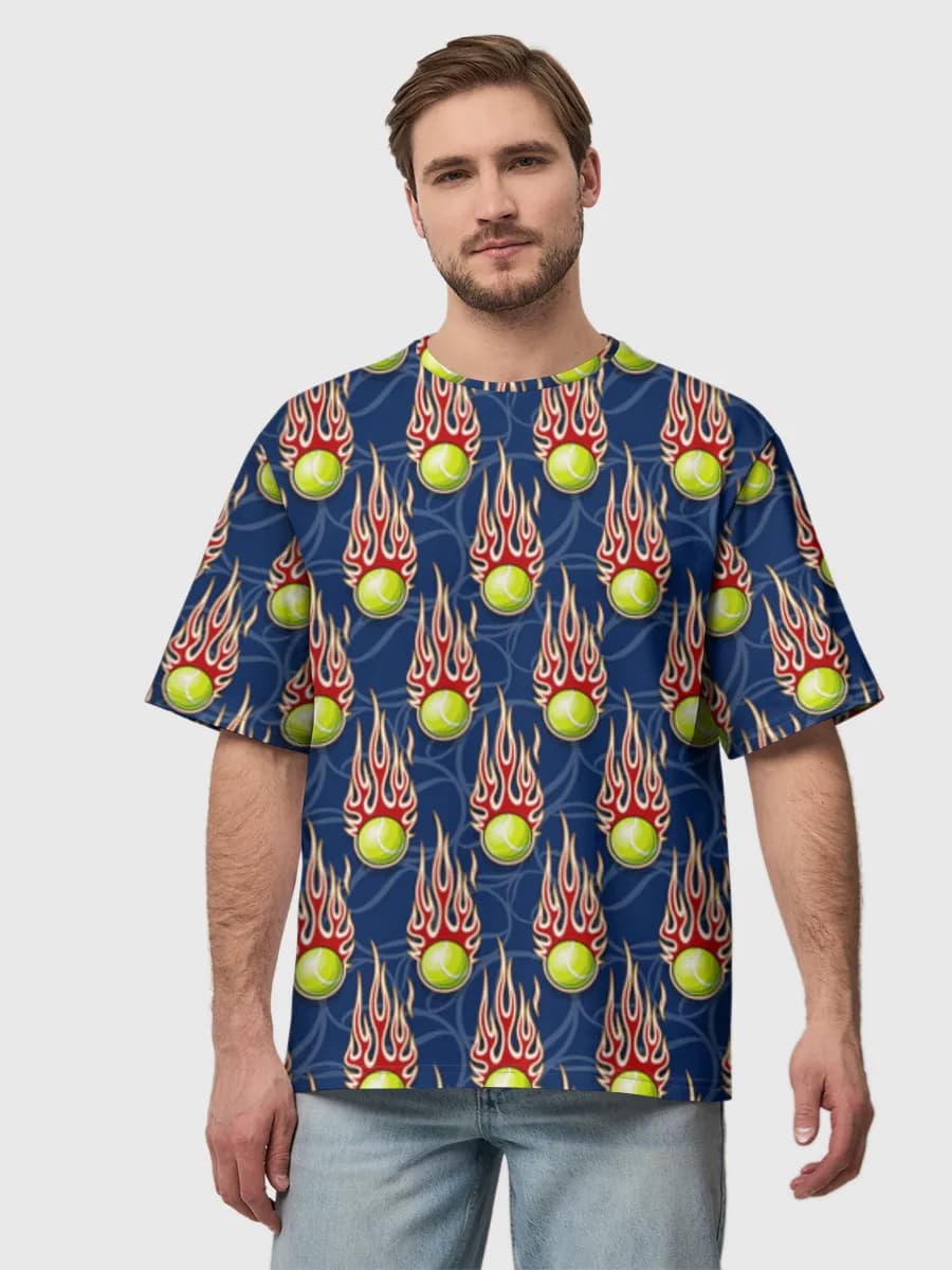 Flaming Tennis Balls