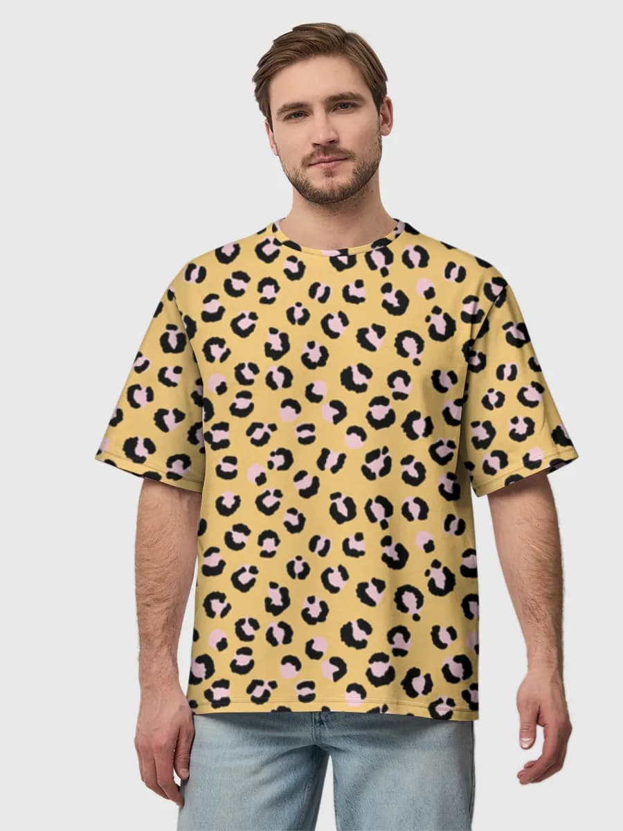 Men's oversized cotton T-shirt