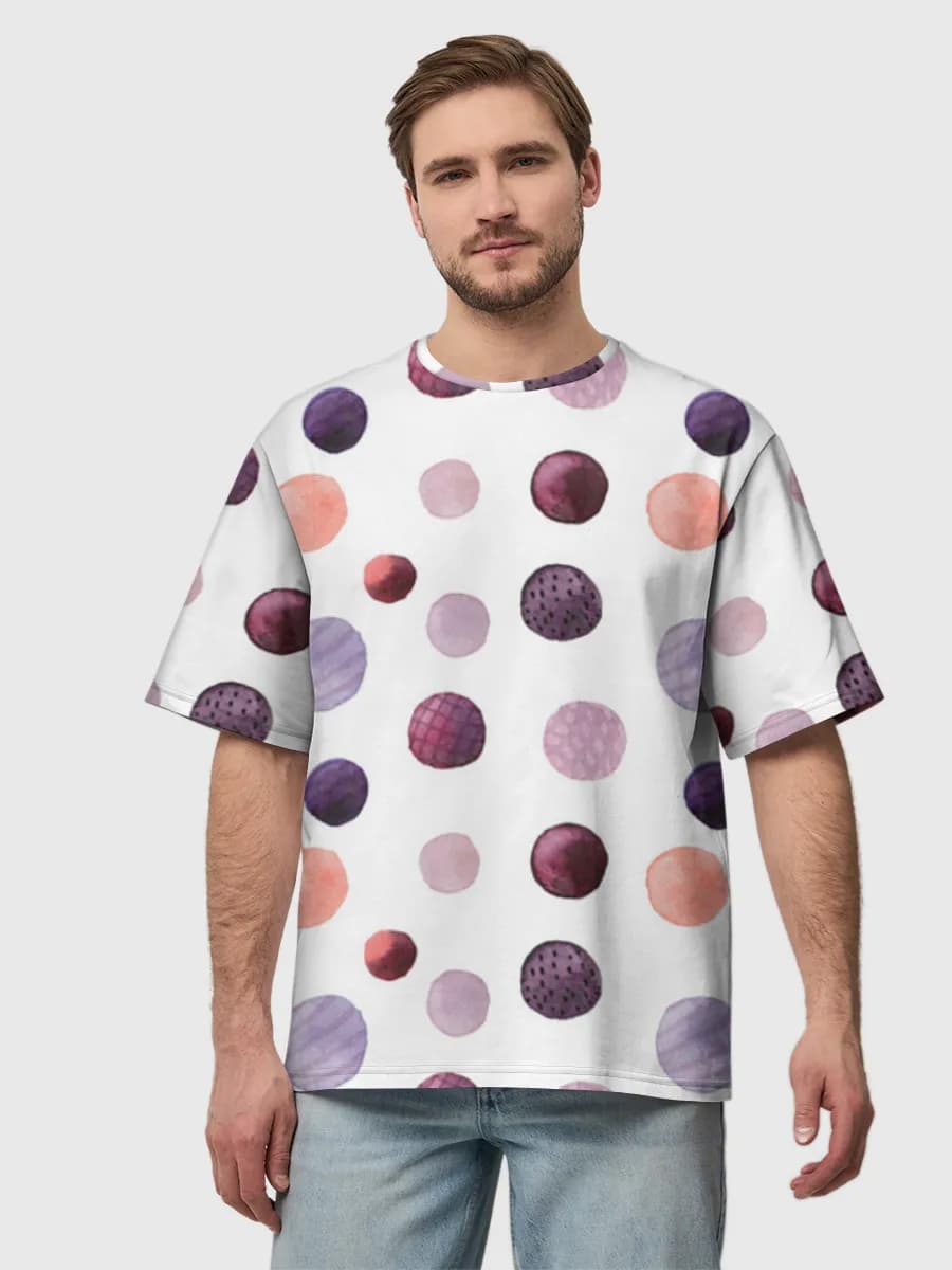 Men's oversized cotton T-shirt