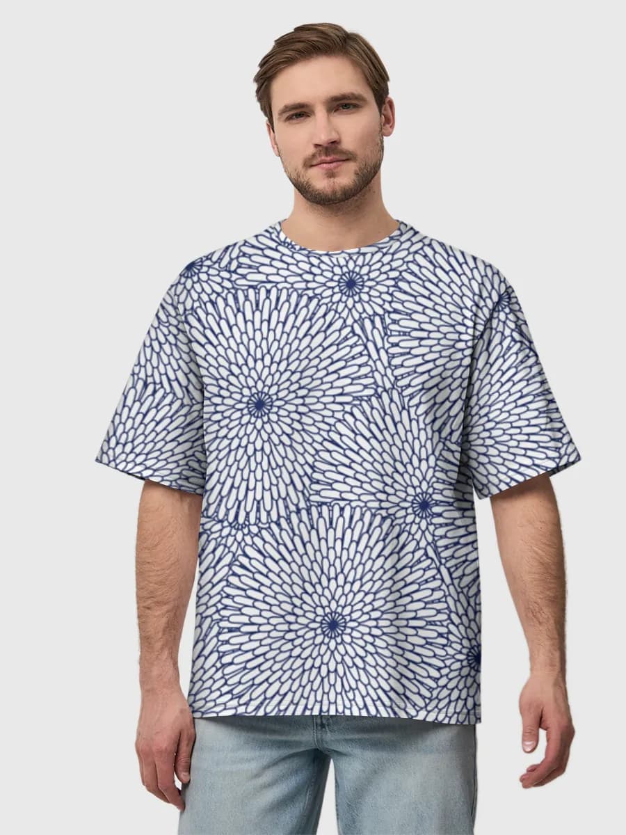 Men's oversized cotton T-shirt