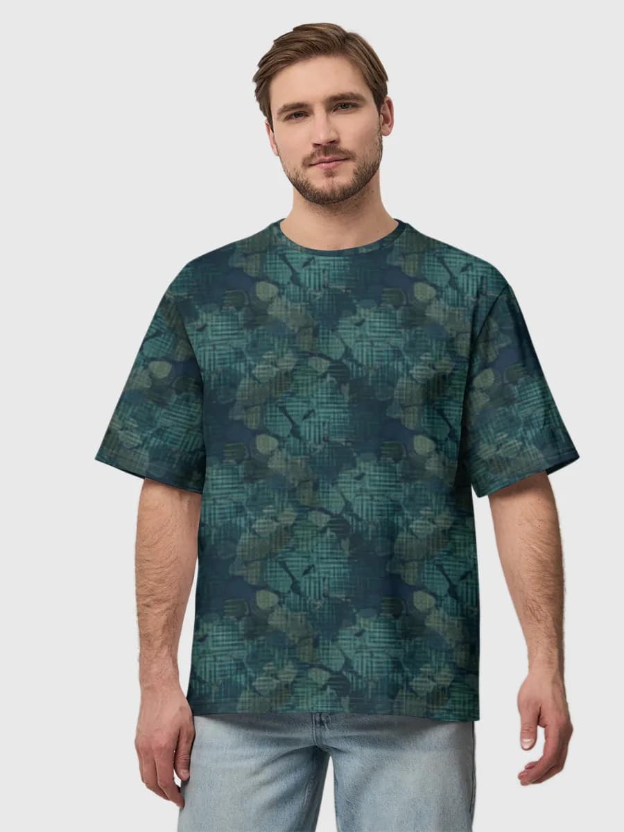 Men's oversized cotton T-shirt