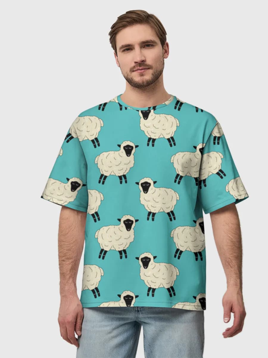 Cute Sheep Illustration