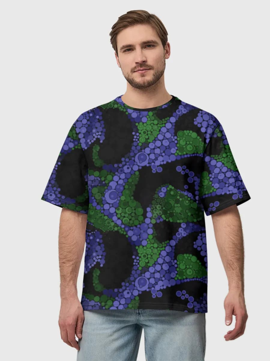 Men's oversized cotton T-shirt