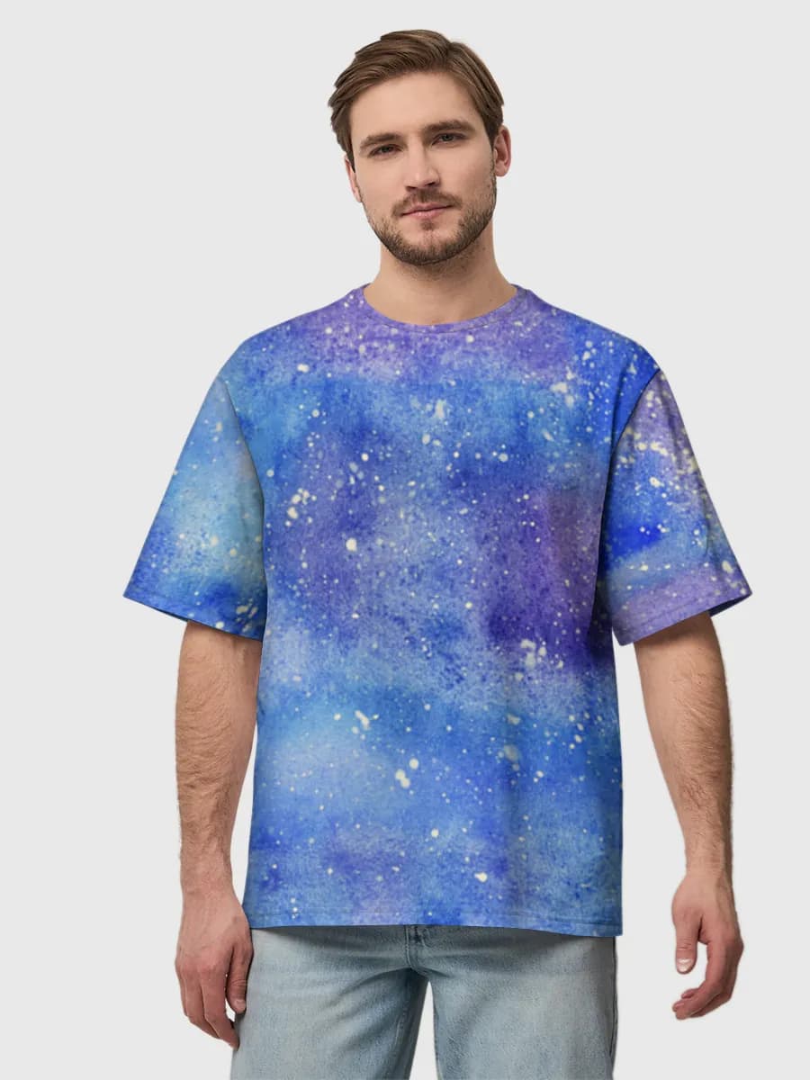 Men's oversized cotton T-shirt