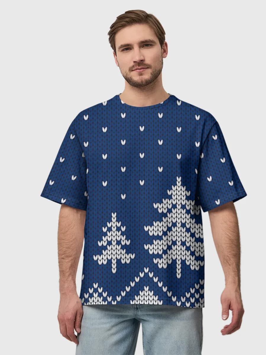 Nordic Winter Knit Scene