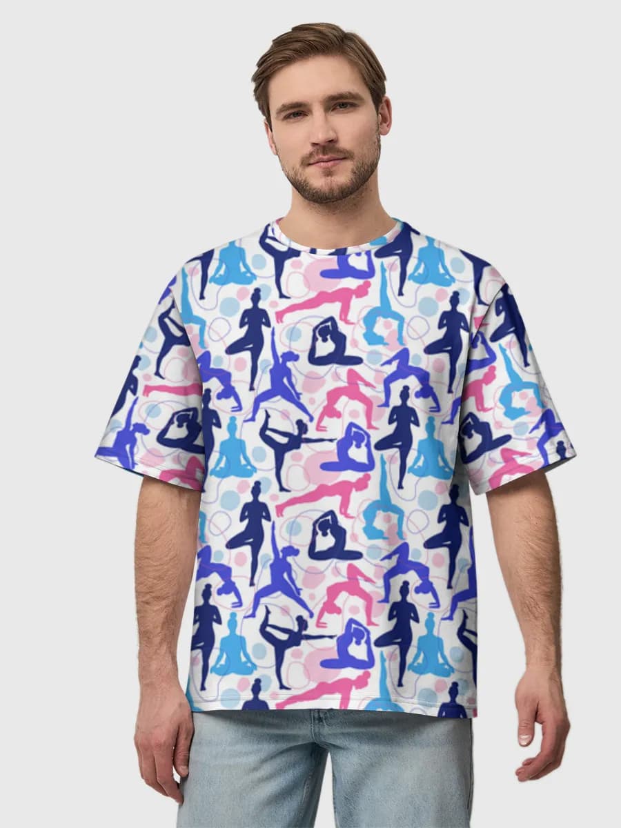 Men's oversized cotton T-shirt