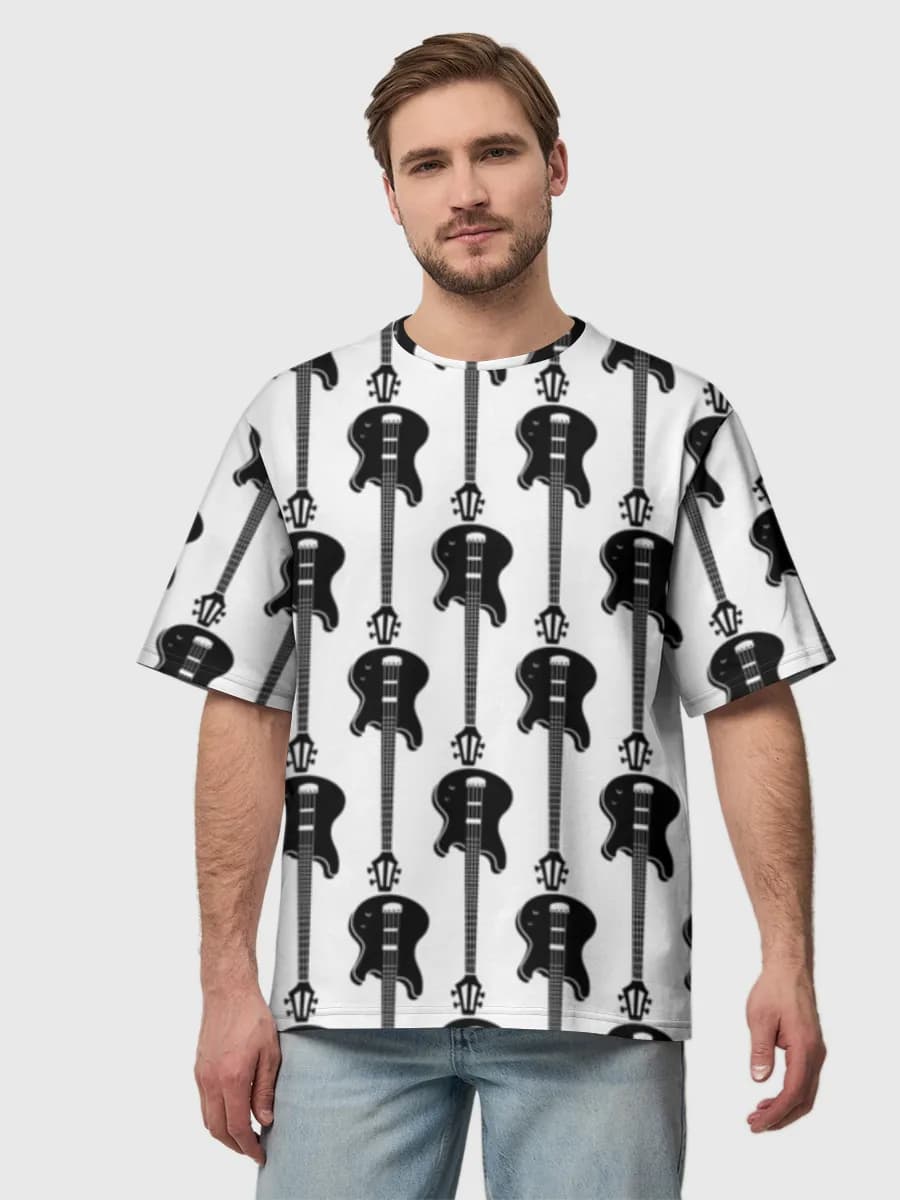 Men's oversized cotton T-shirt