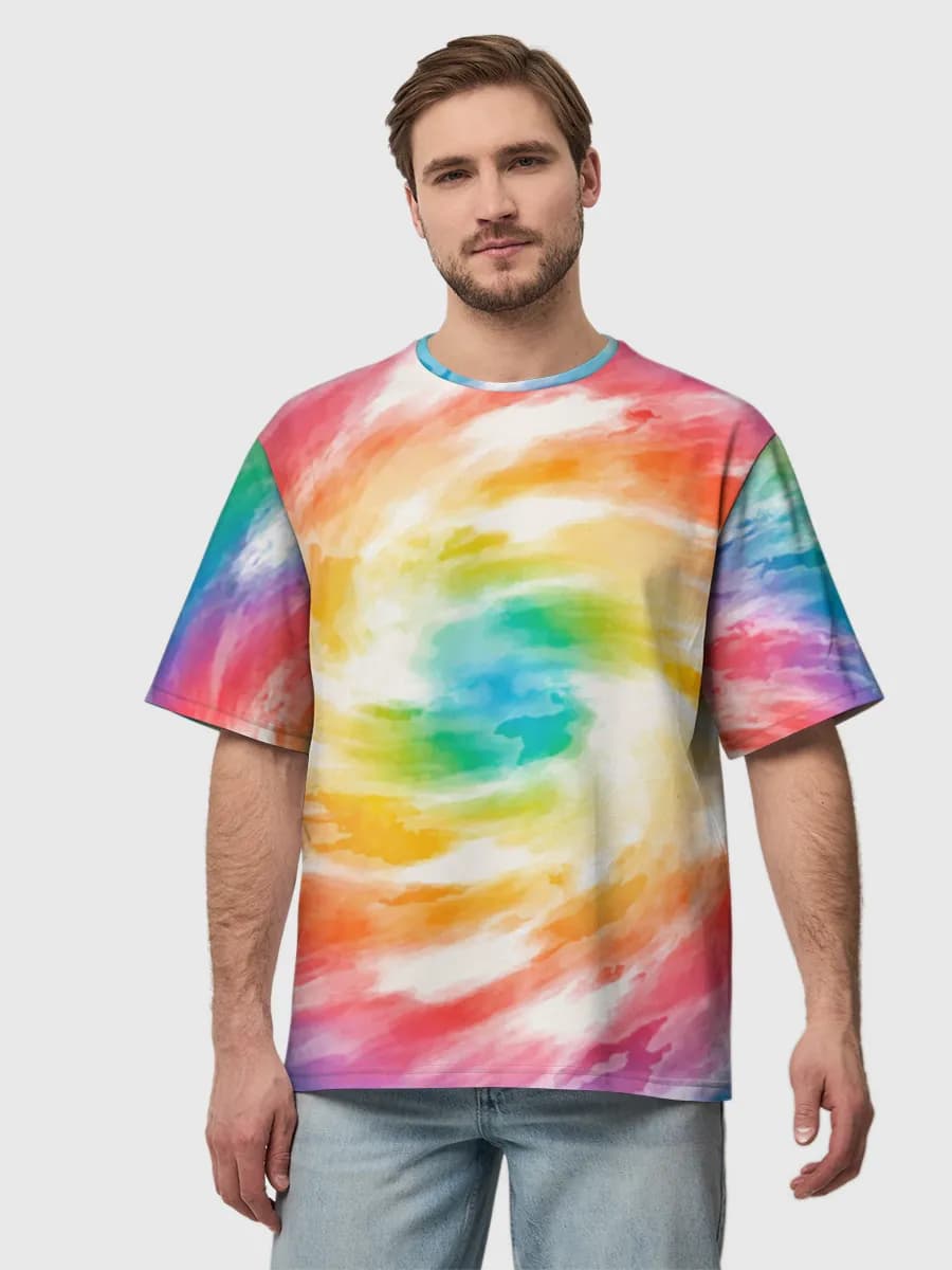Men's oversized cotton T-shirt