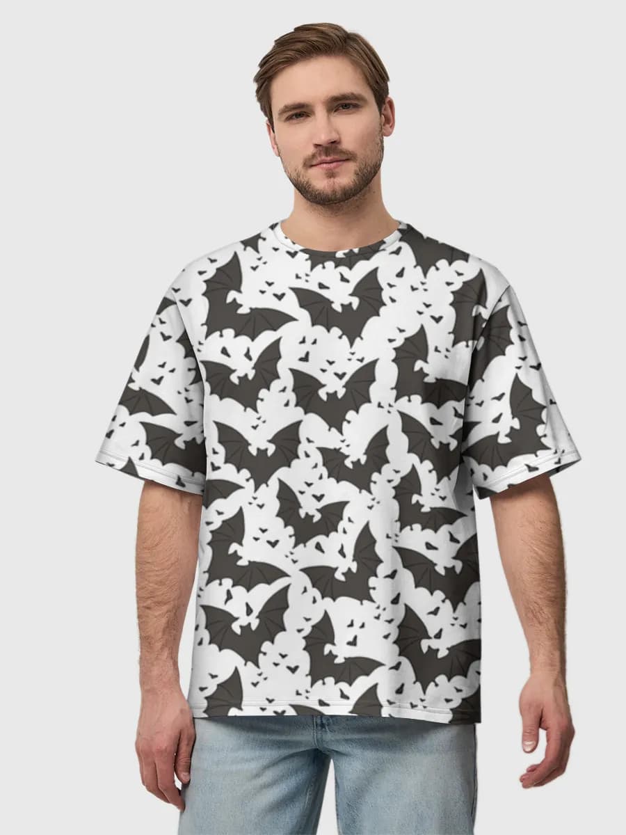 Men's oversized cotton T-shirt