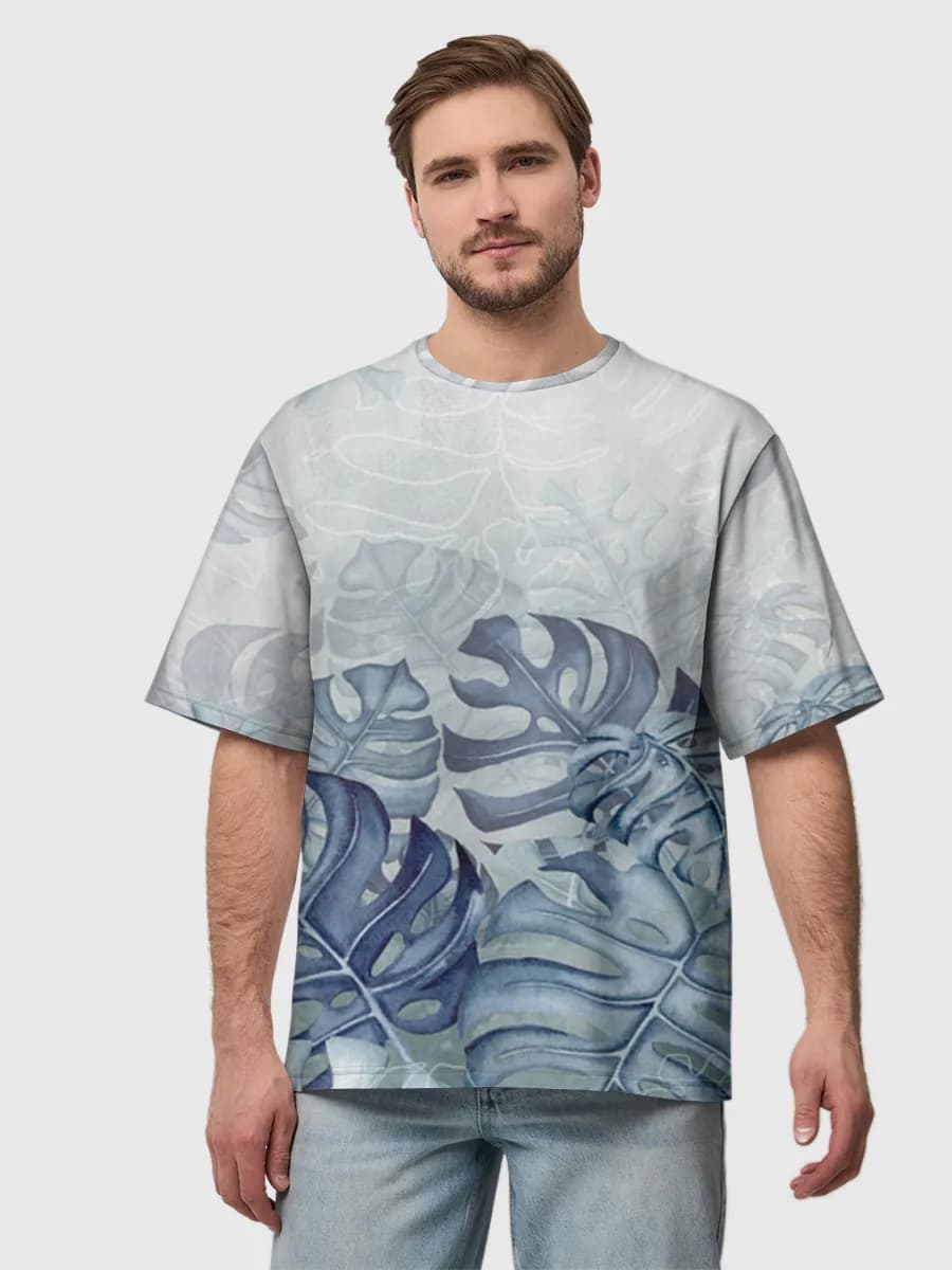 Men's oversized cotton T-shirt