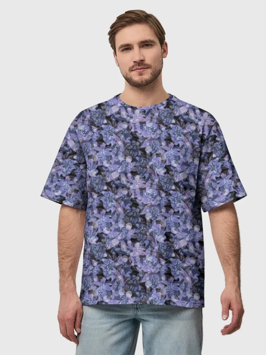Men's oversized cotton T-shirt