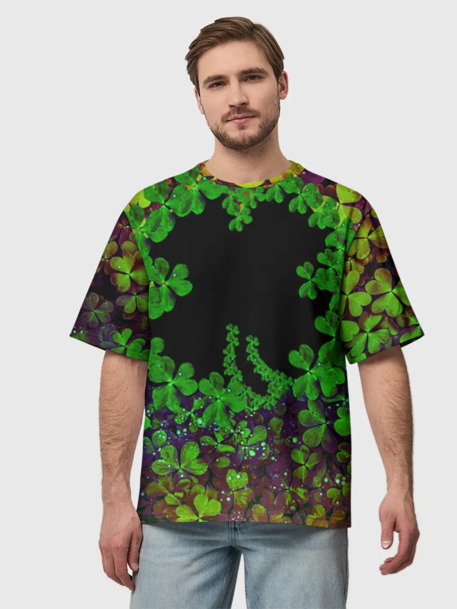 Men's oversized cotton T-shirt