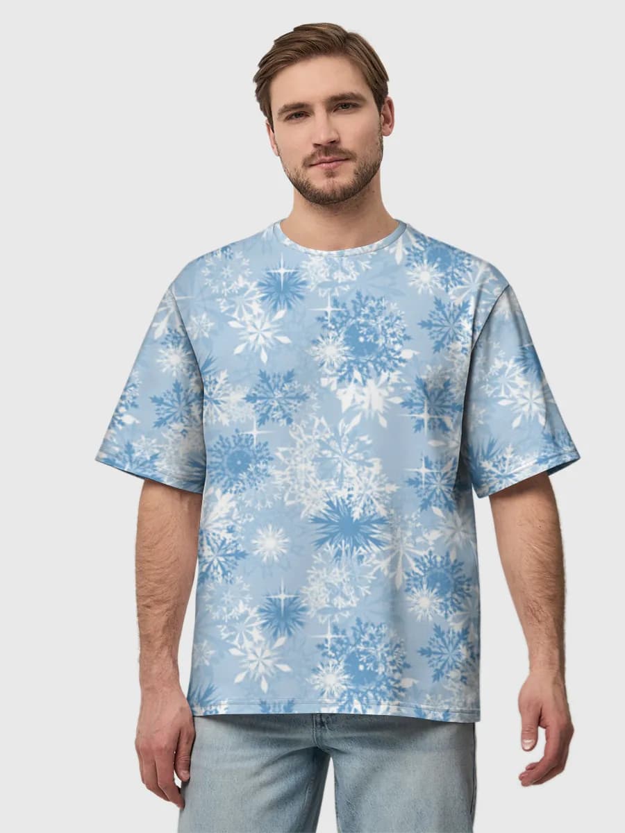 Men's oversized cotton T-shirt