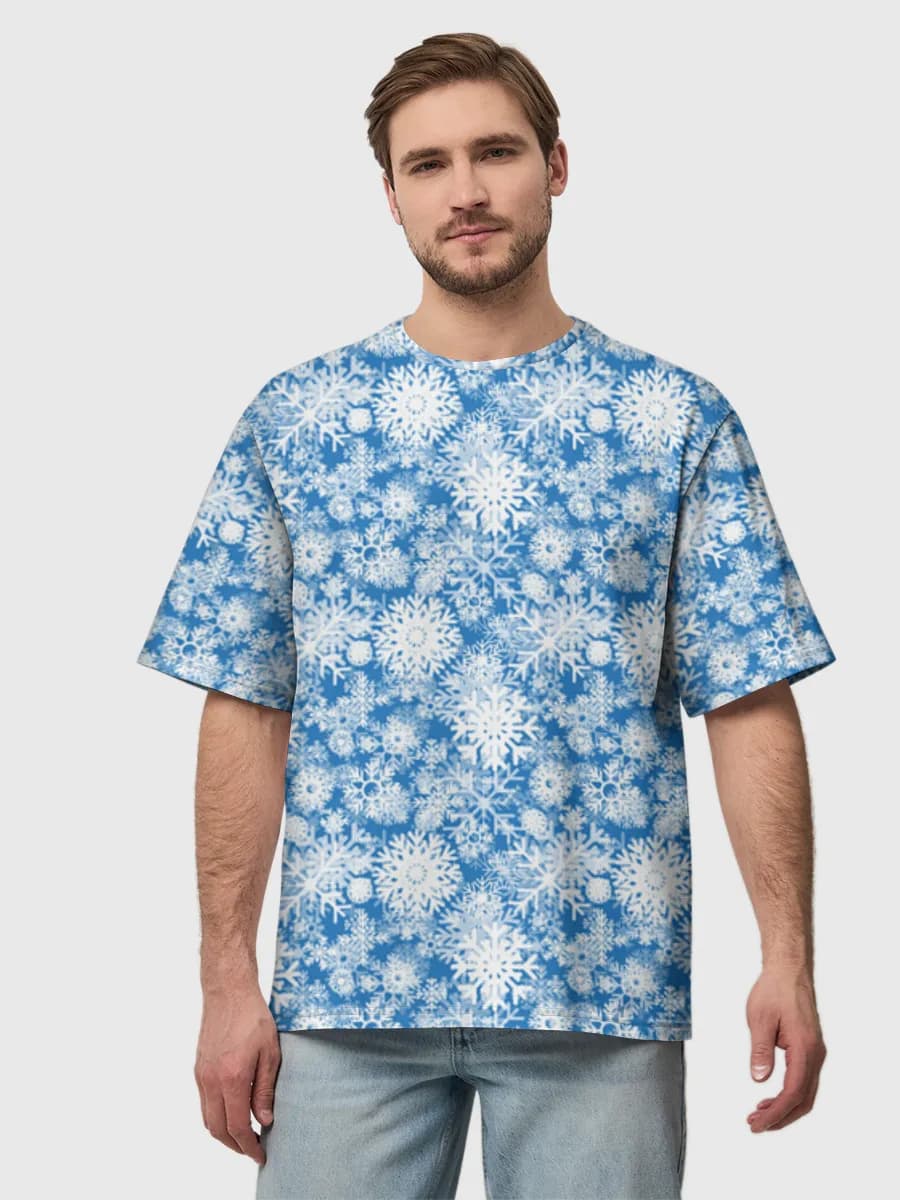 Winter Snowflake Print