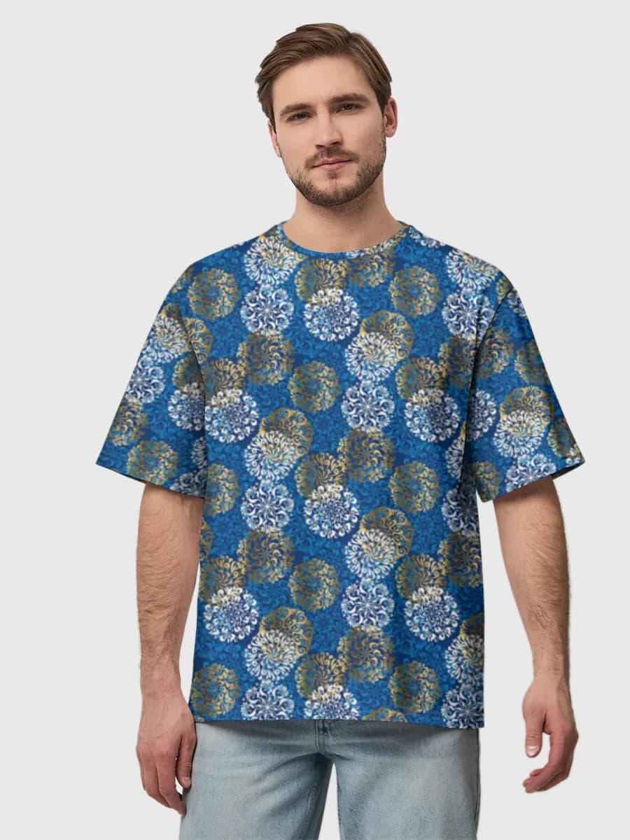 Men's oversized cotton T-shirt