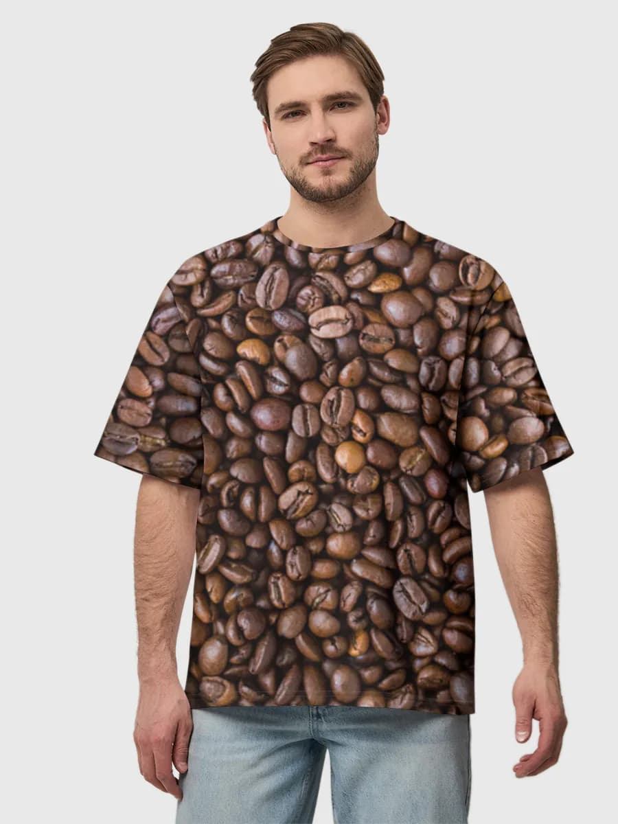 Men's oversized cotton T-shirt