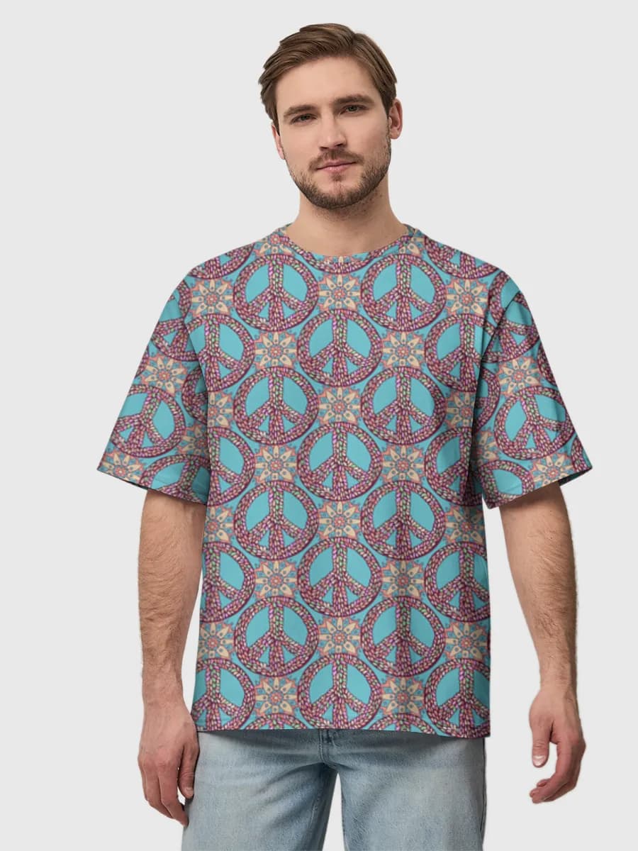 Floral Peace Symbols