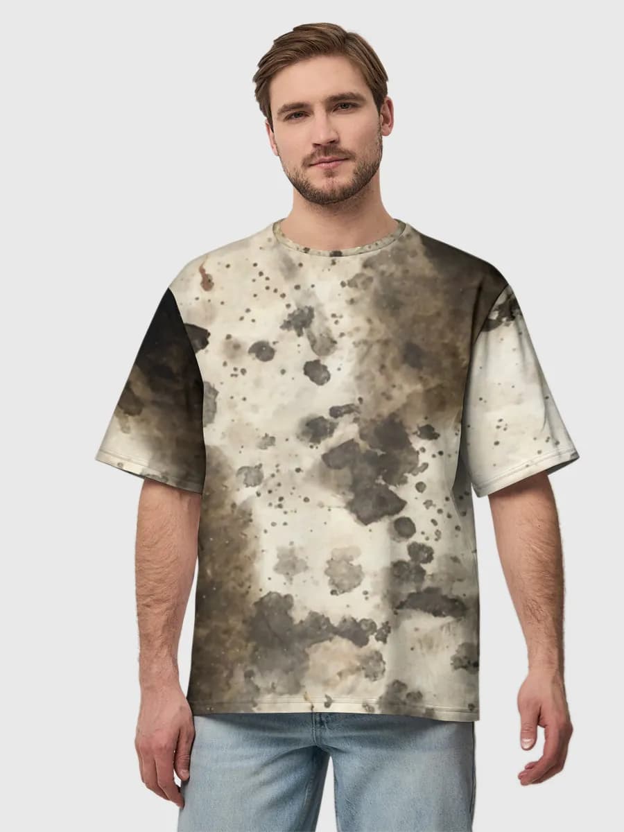 Men's oversized cotton T-shirt