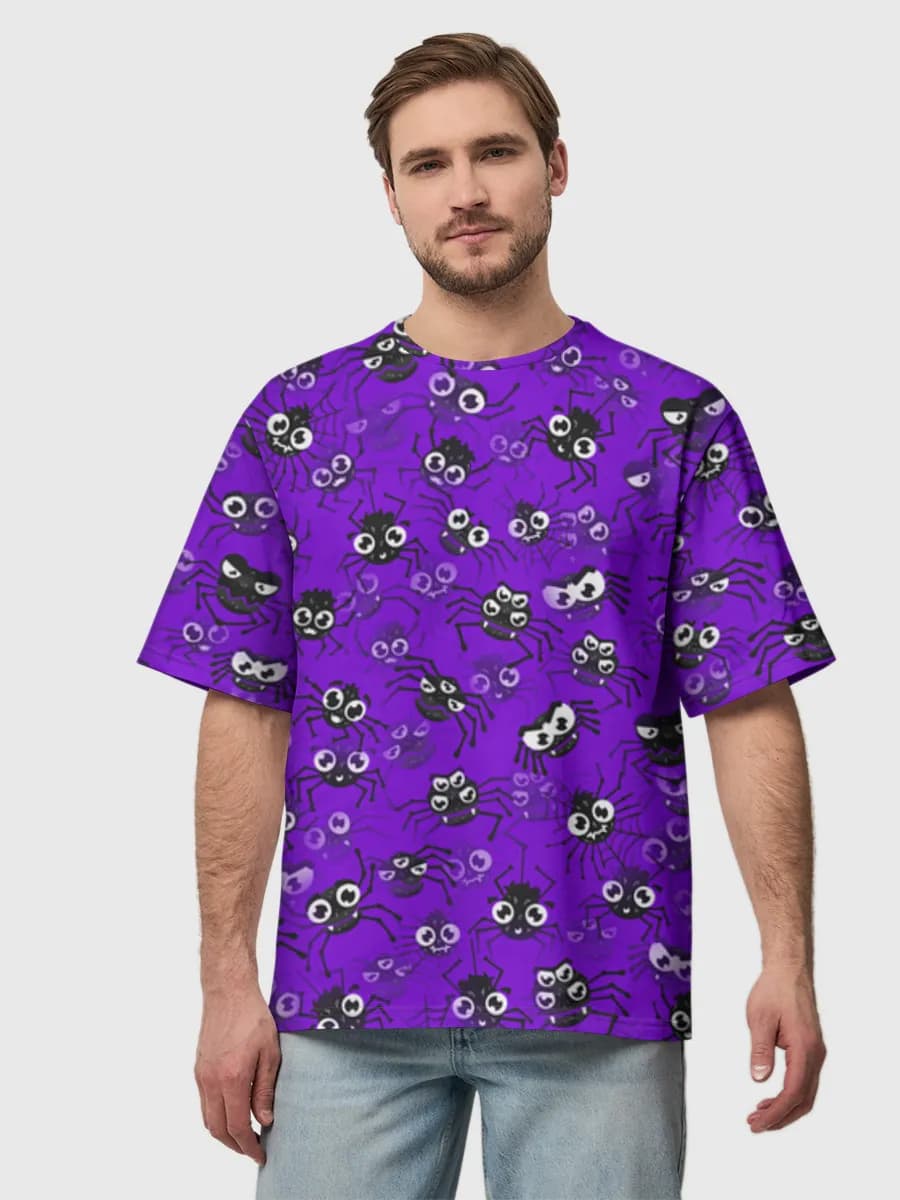 Men's oversized cotton T-shirt