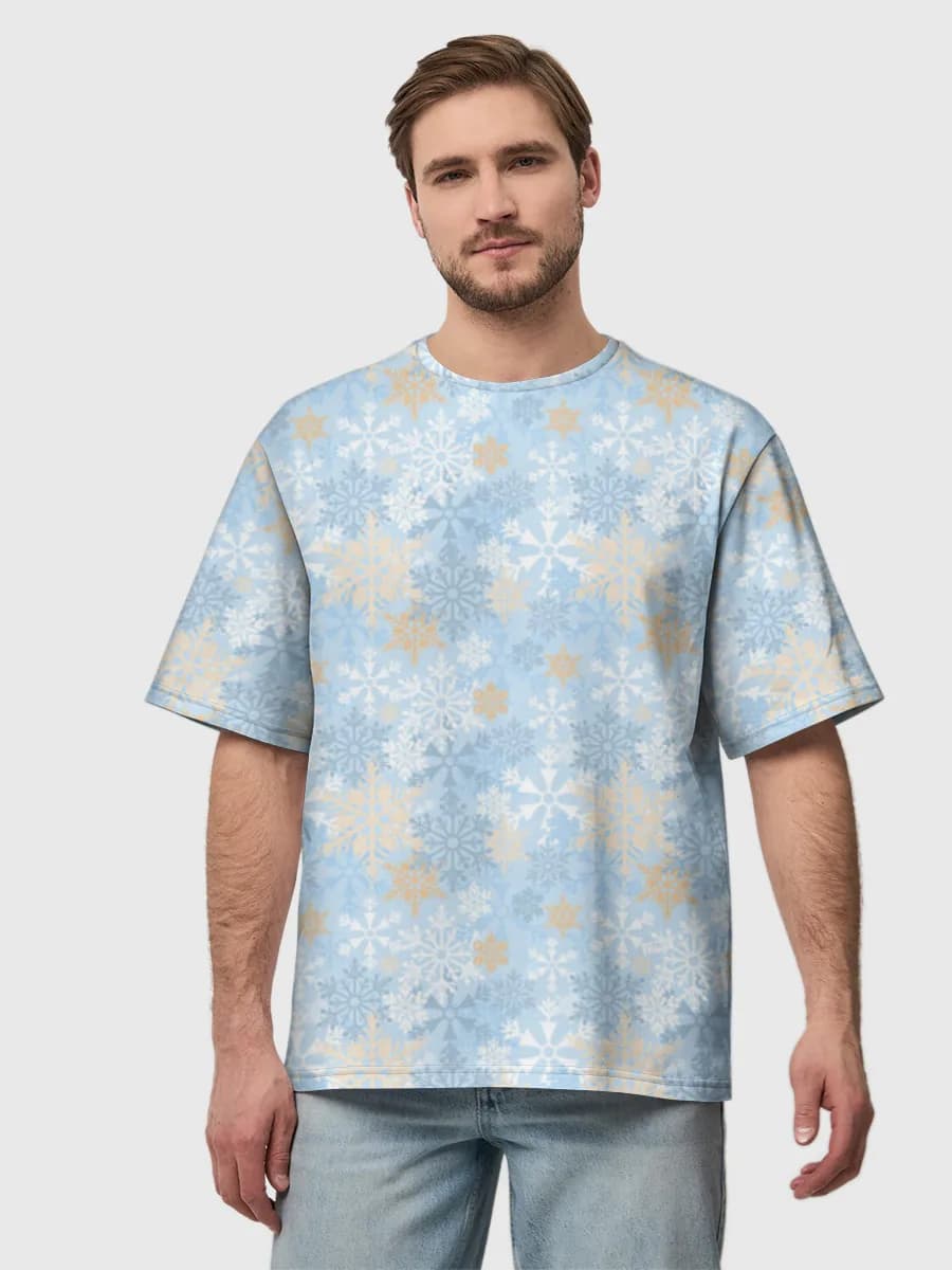 Men's oversized cotton T-shirt