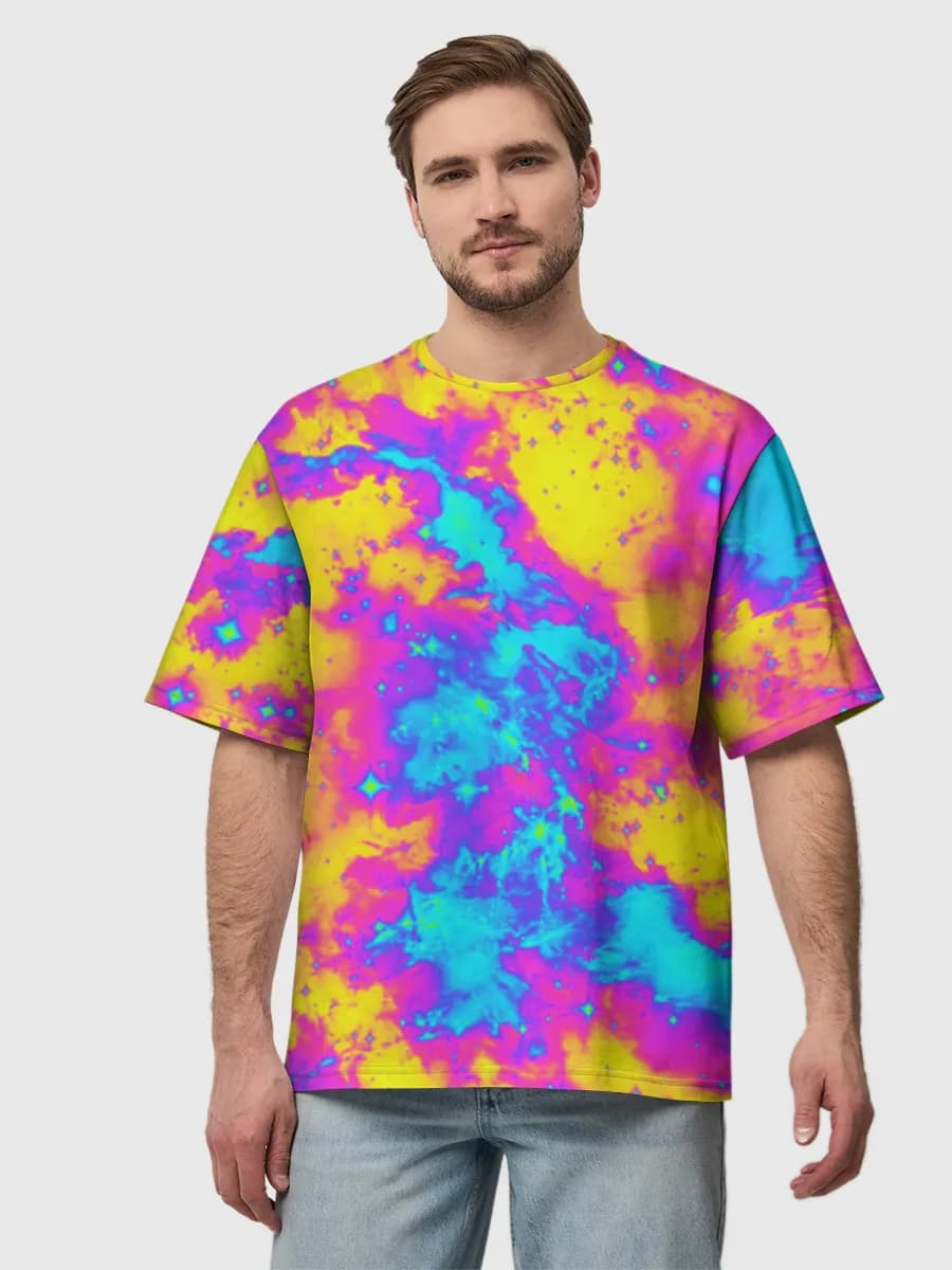Men's oversized cotton T-shirt