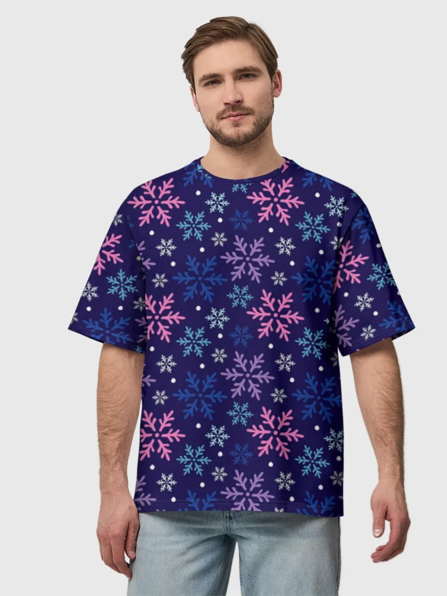 Men's oversized cotton T-shirt