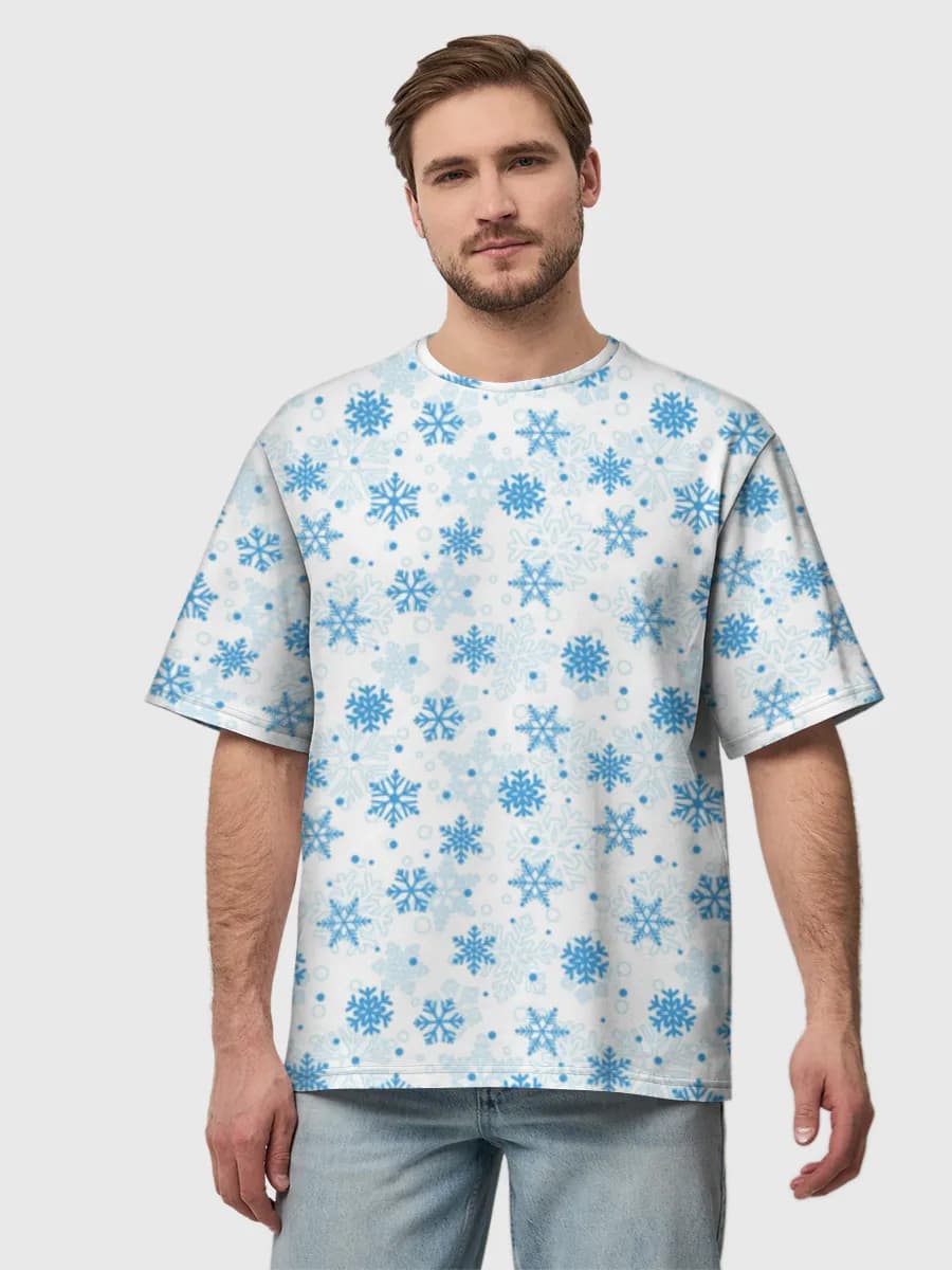 Men's oversized cotton T-shirt