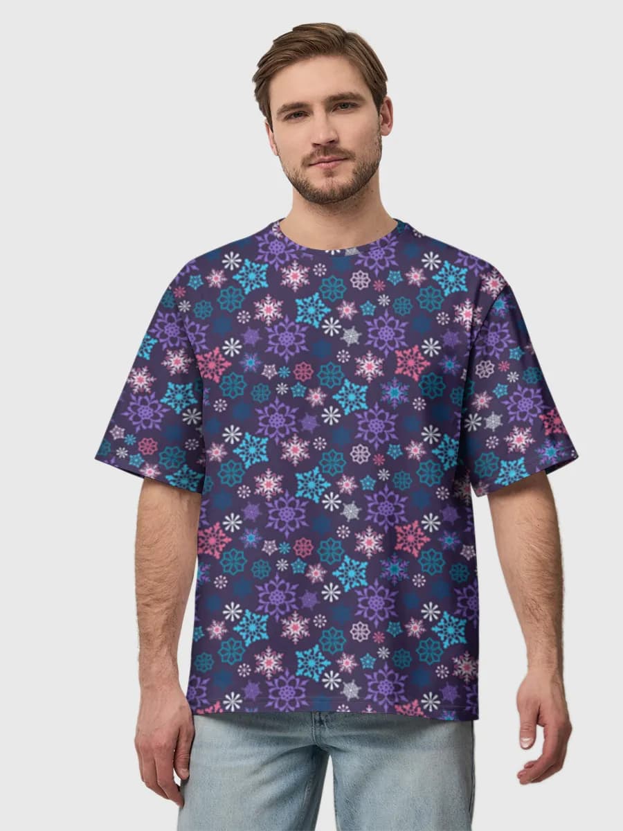 Men's oversized cotton T-shirt