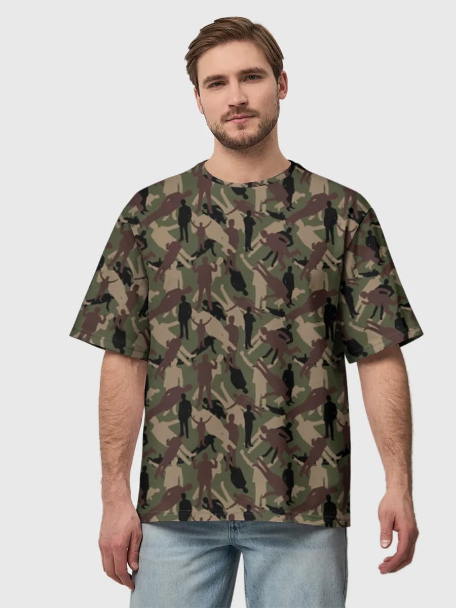 Silhouette Camo Figures