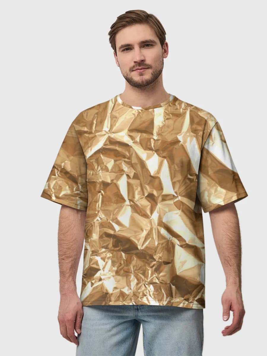 Men's oversized cotton T-shirt