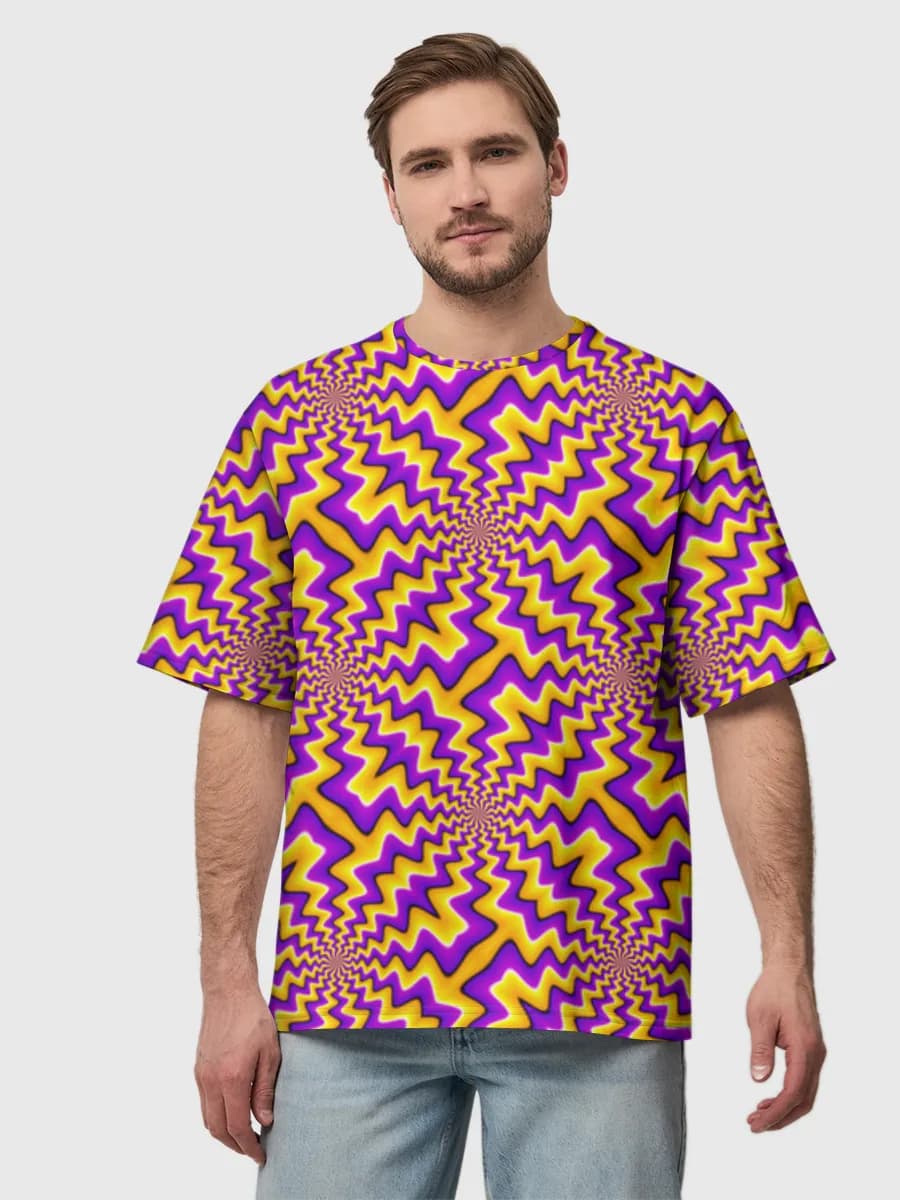 Men's oversized cotton T-shirt