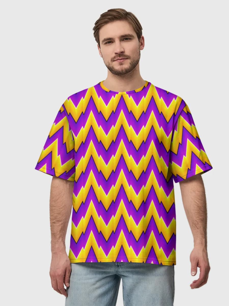 Men's oversized cotton T-shirt
