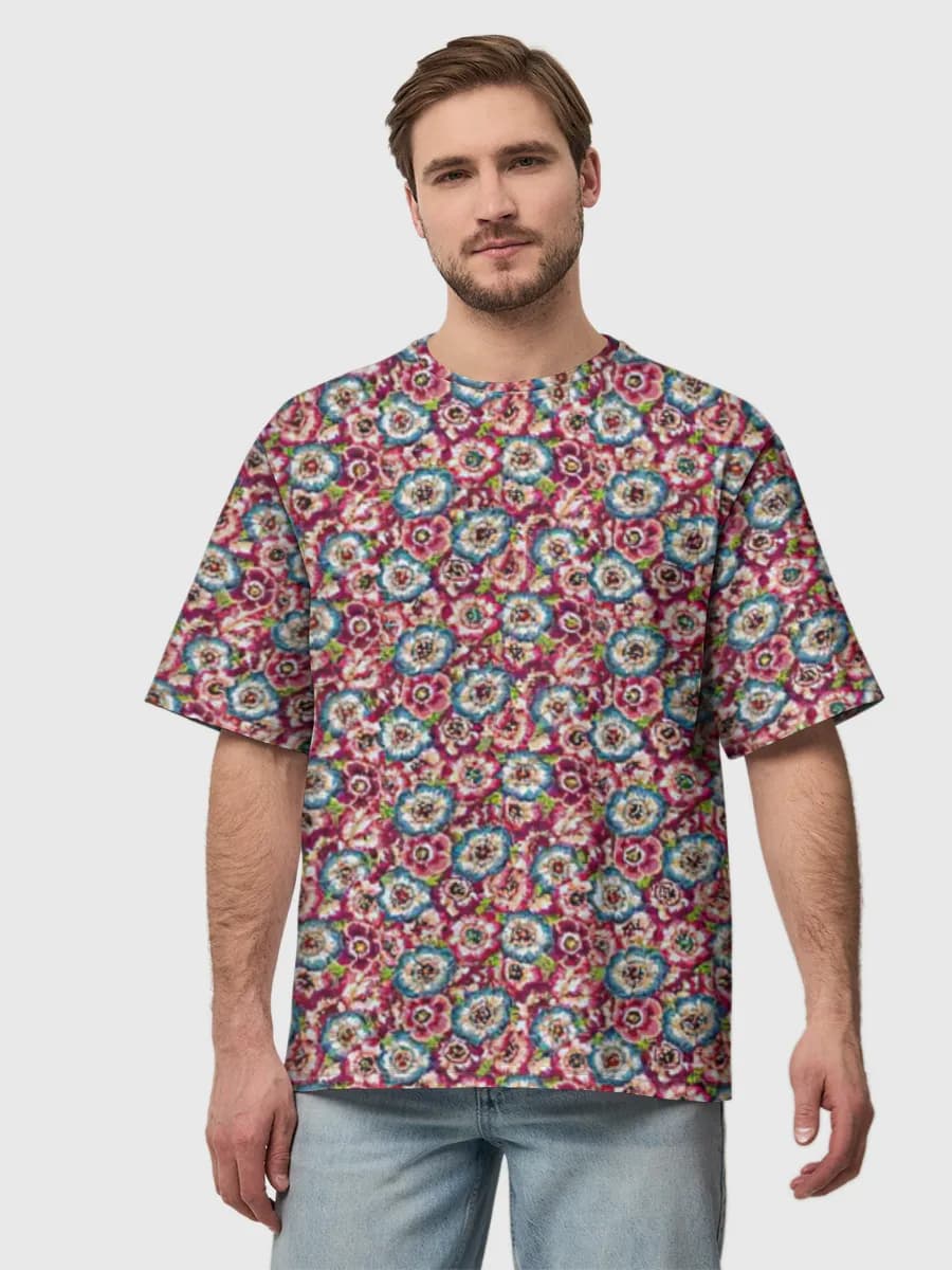 Men's oversized cotton T-shirt