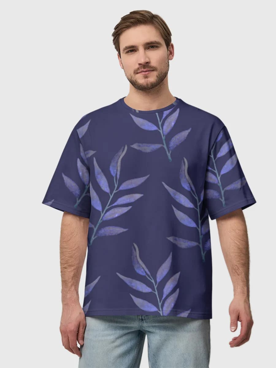Men's oversized cotton T-shirt