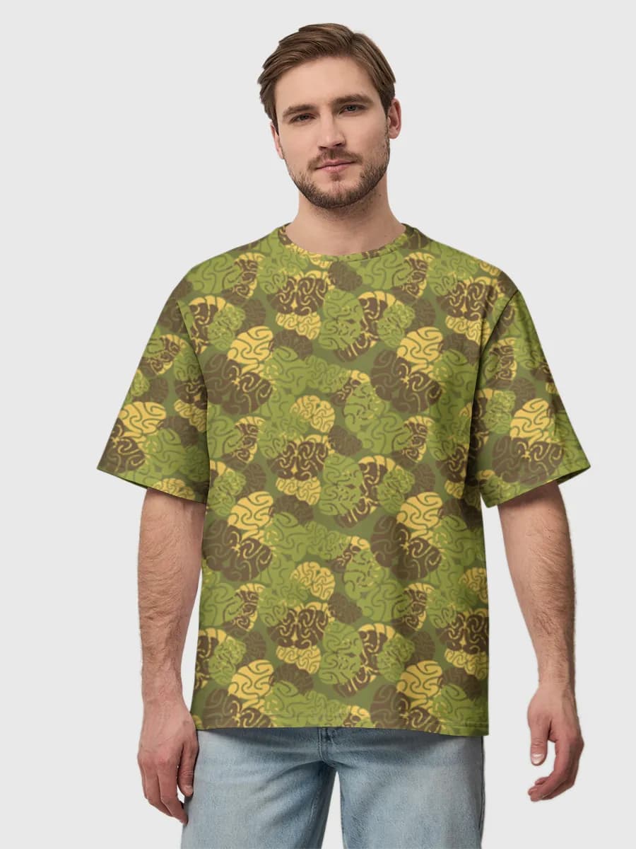 Men's oversized cotton T-shirt