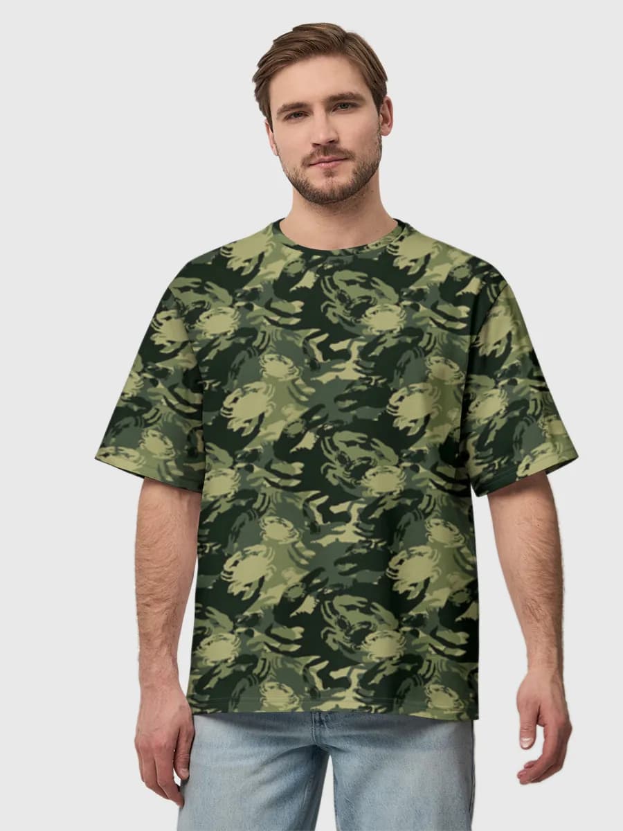 Men's oversized cotton T-shirt