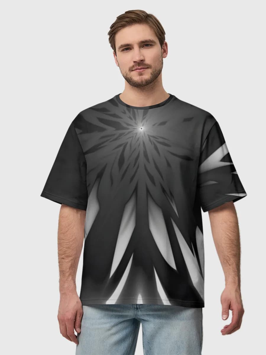 Men's oversized cotton T-shirt