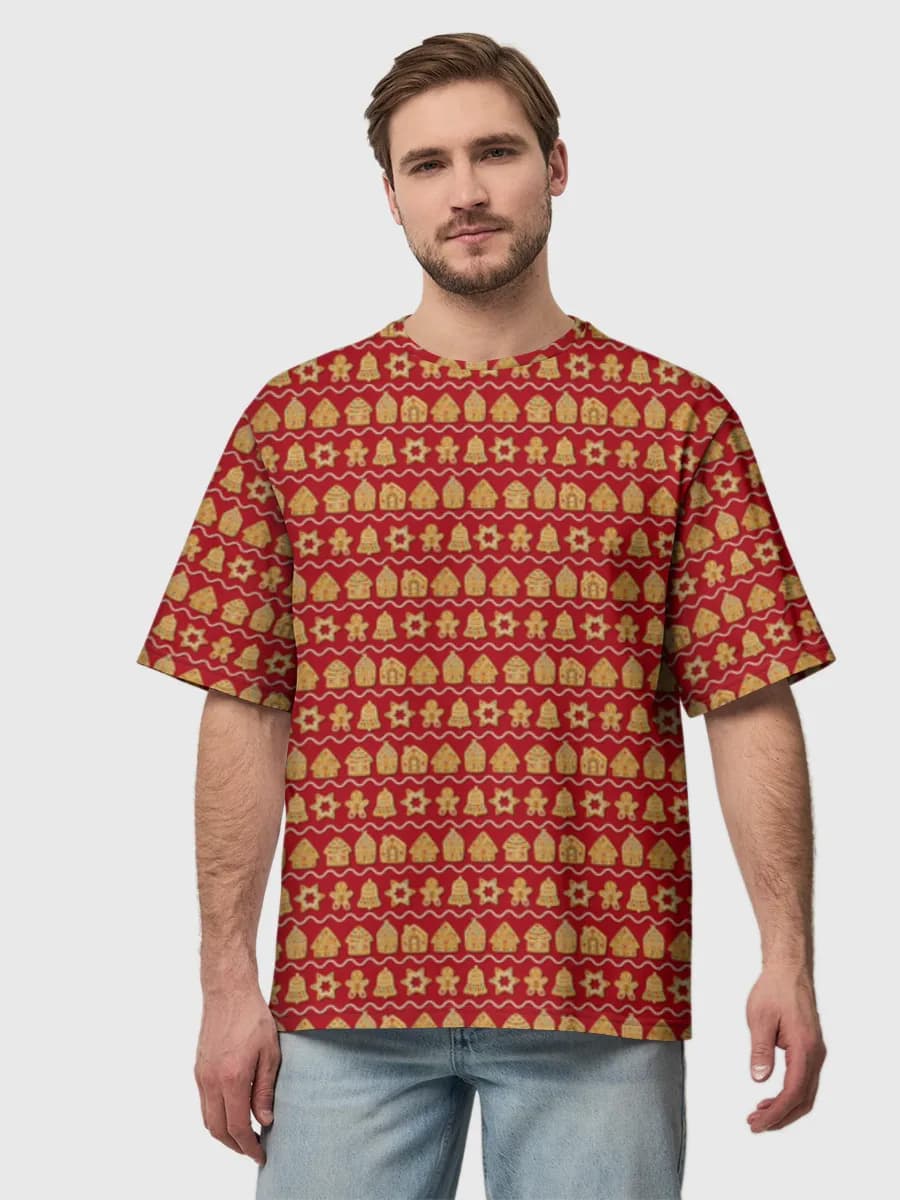 Men's oversized cotton T-shirt