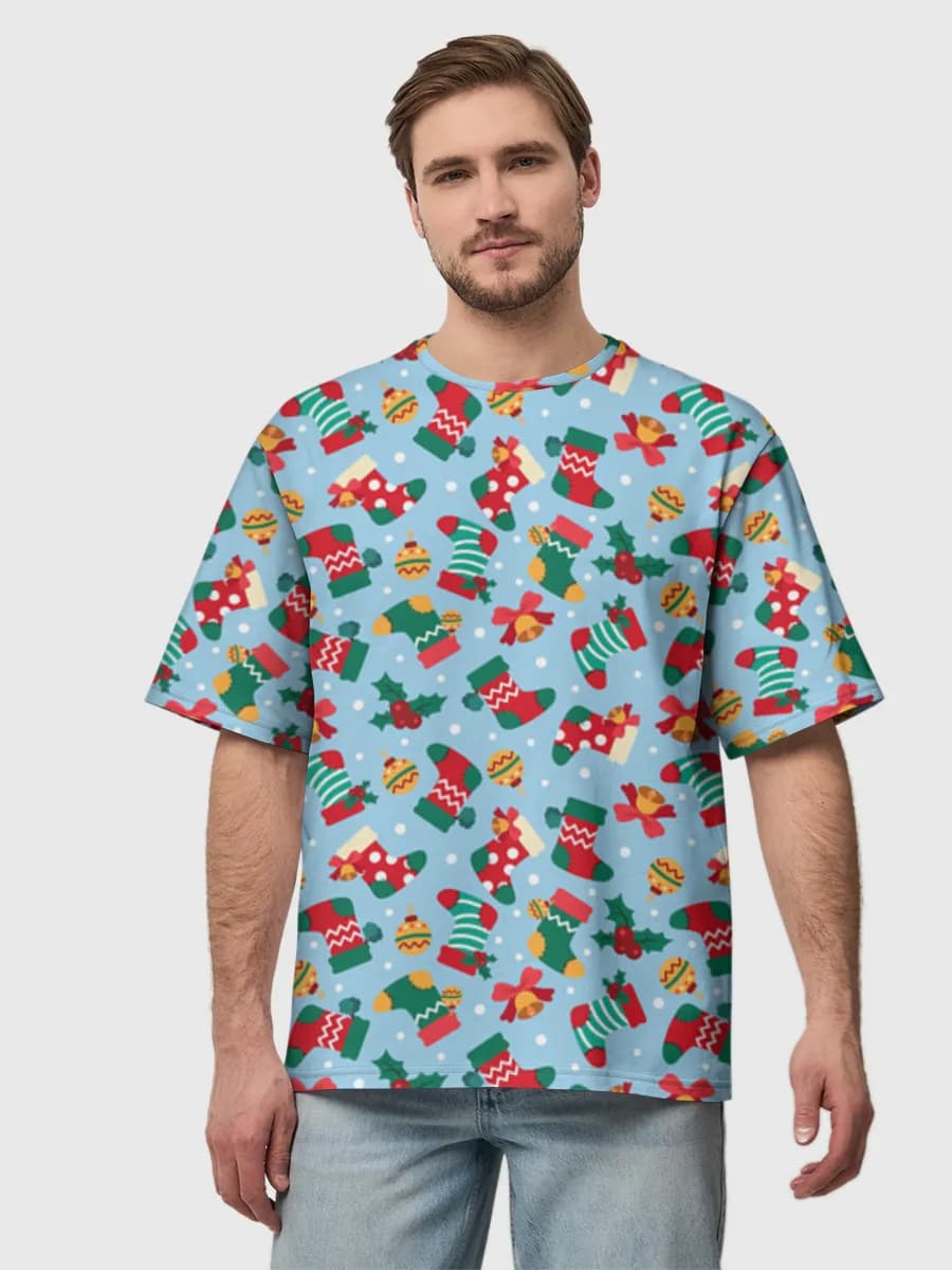 Men's oversized cotton T-shirt