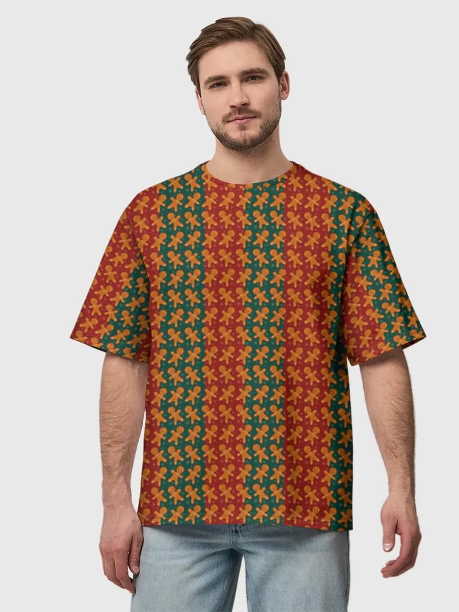 Men's oversized cotton T-shirt