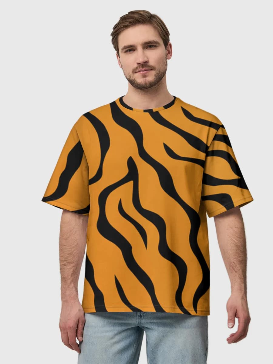 Orange Tiger Stripes