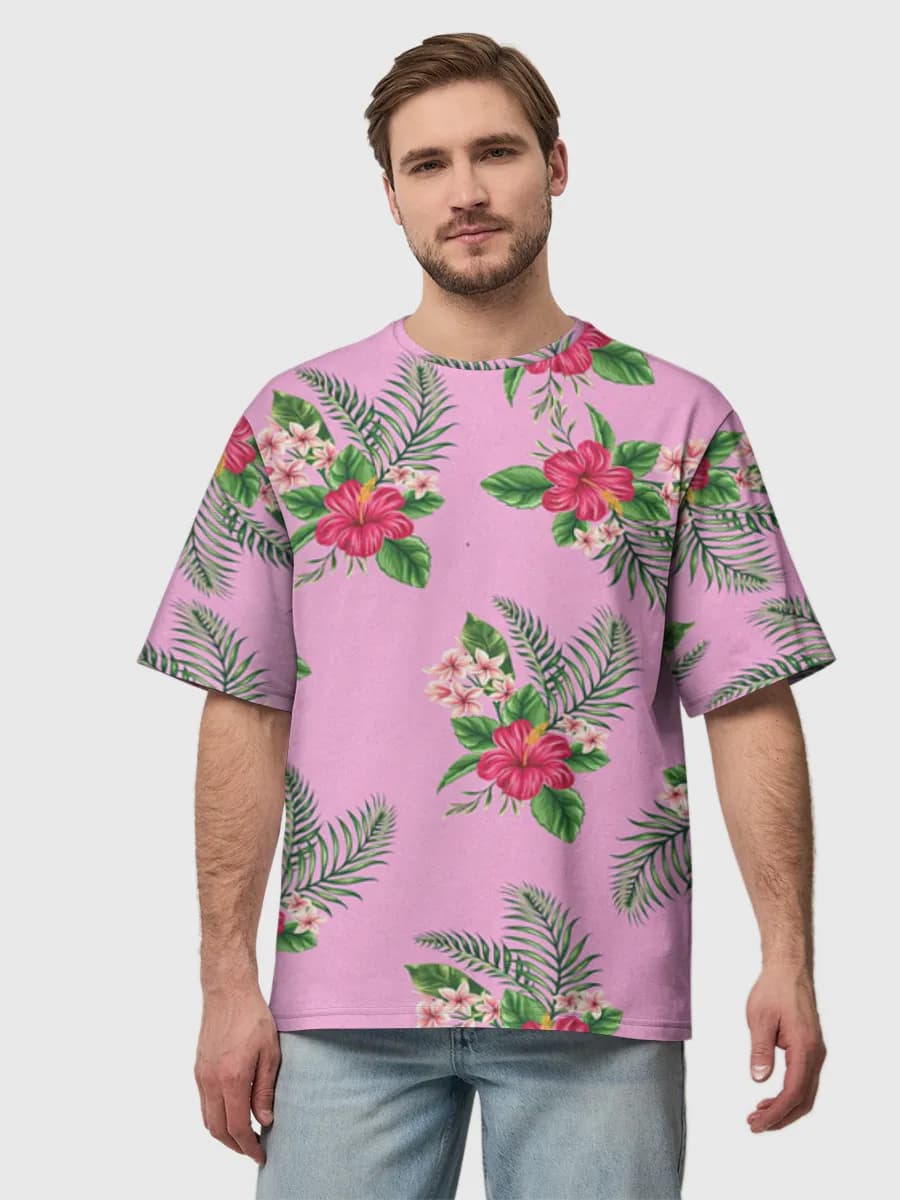 Men's oversized cotton T-shirt
