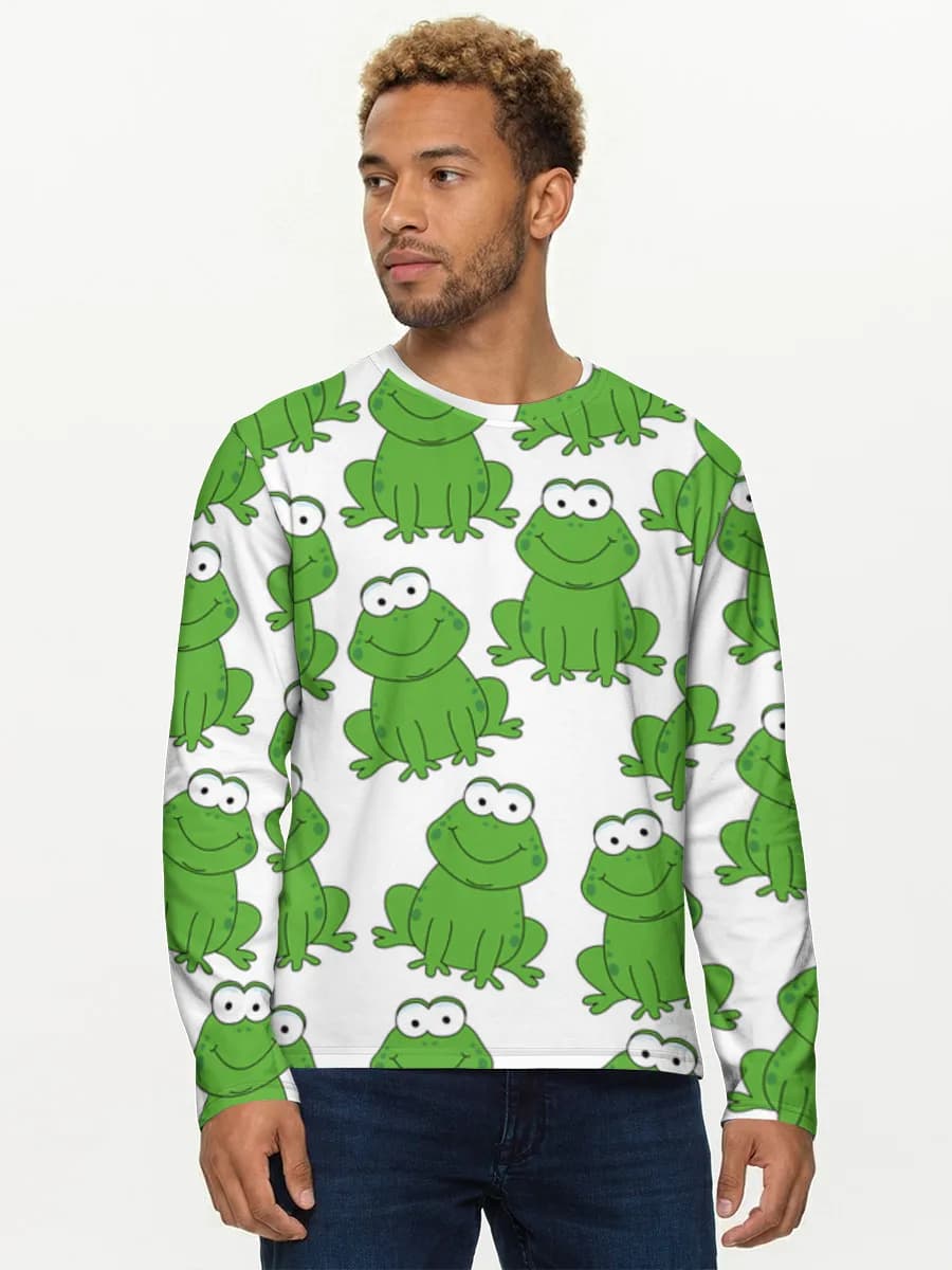Men's cotton long sleeve shirt